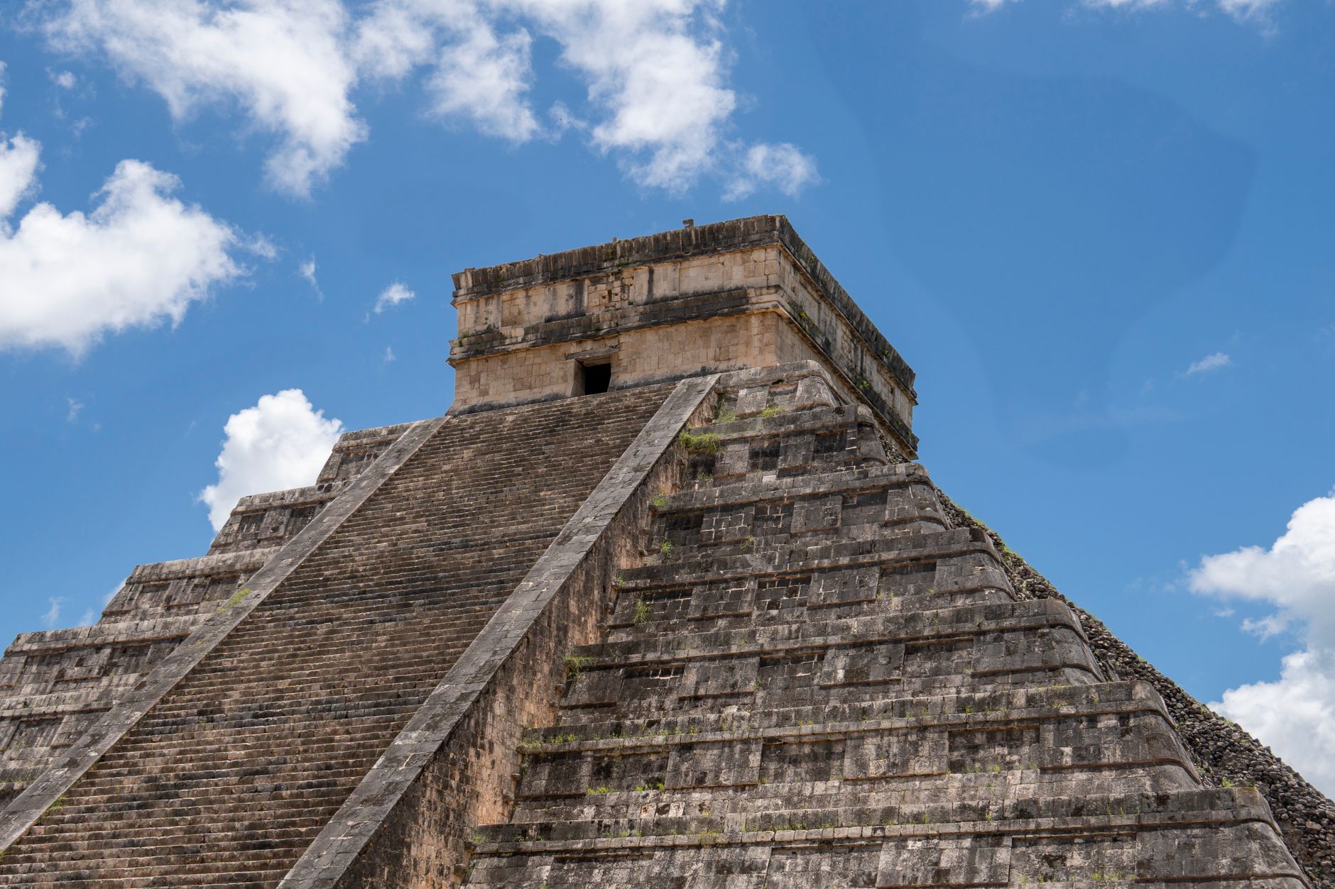 Templo maya en la península de Yucatán